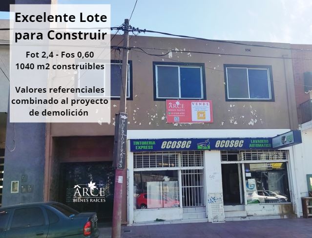 Venta Lote p/proyecto inmobiliario excelente ubicación. Av. Santa María 2140.